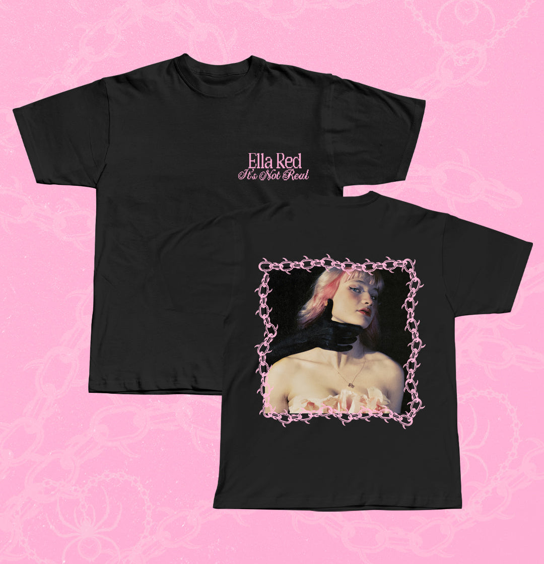 Ella Red It's Not Real T-Shirt - PreOrder