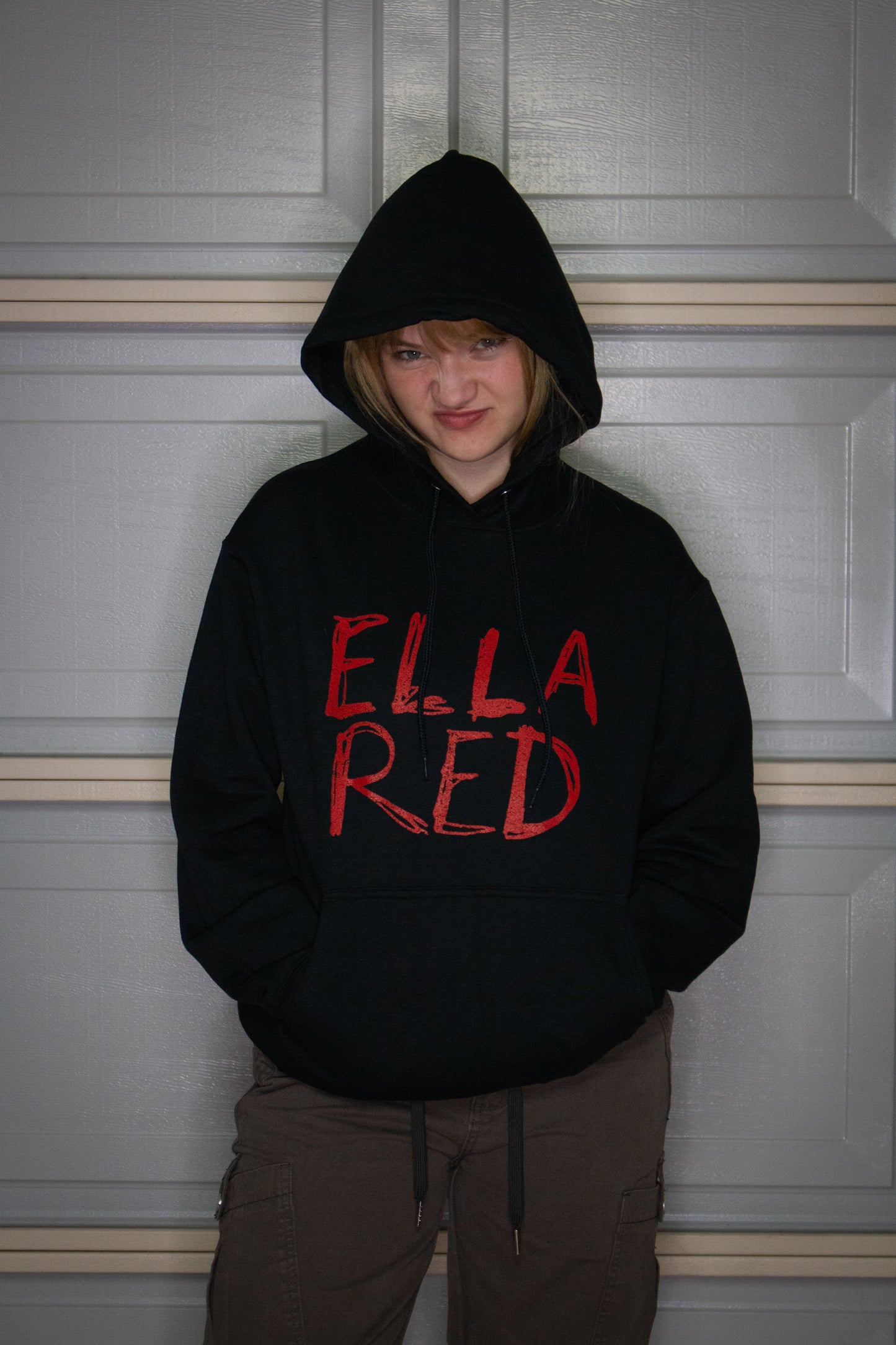 Ella Red Hoodie