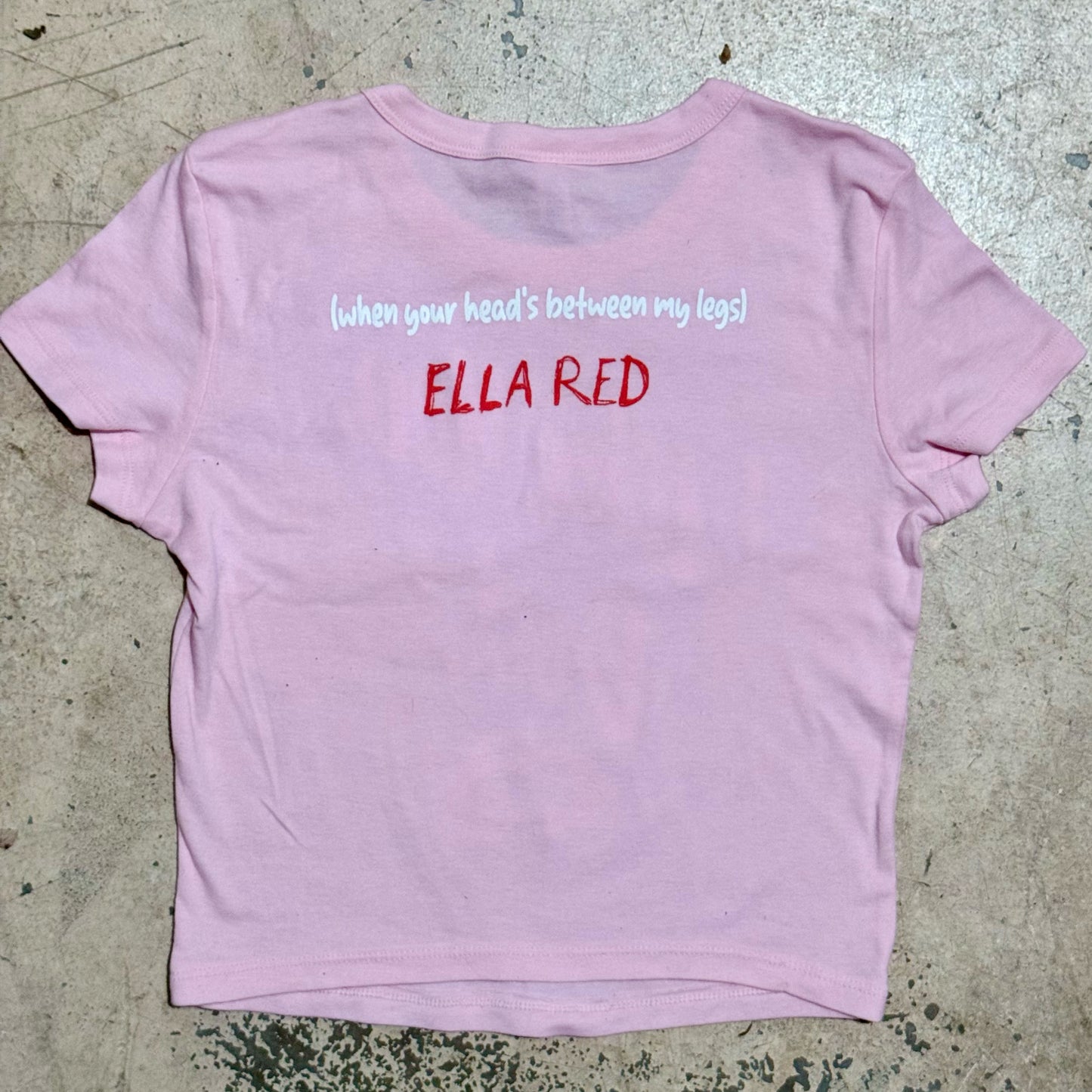 I Like You Best Baby Tee