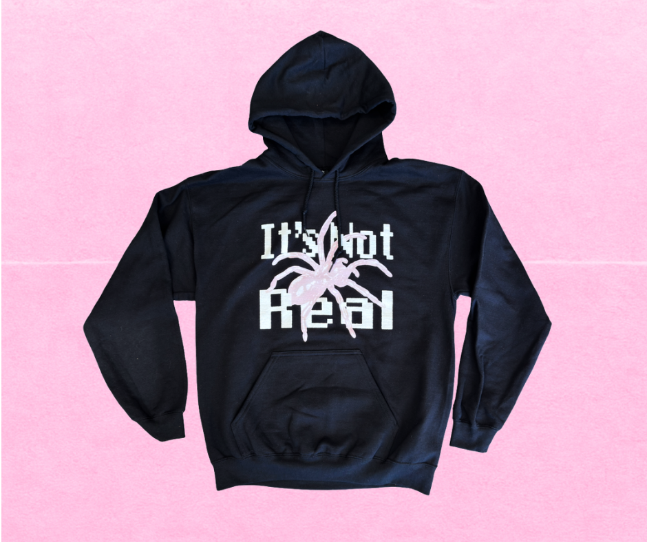 It's Not Real Pull Over Hoodie
