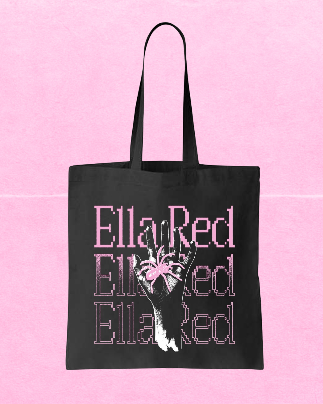 Ella Red Tarantula Tote Bag