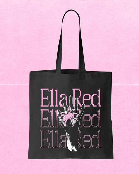 Ella Red Tarantula Tote Bag